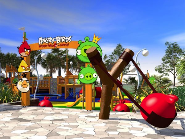 Парк развлечений Angry Birds в России