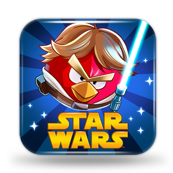 Красная птичка angry birds star wars